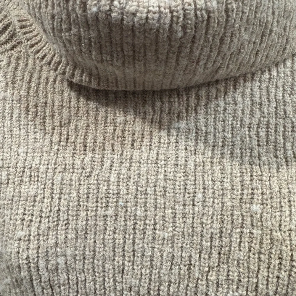 Tahari Taupe Long Sleeve Sweater - Picture 3 of 4